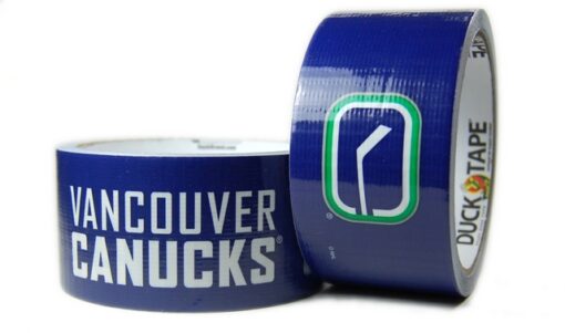 2" x 10 yds Duck Tape Brand Vancouver Canucks