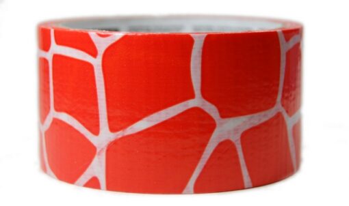 2" x 10 yds Scotch Brand Duct Tape Safari (Orange Giraffe)